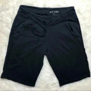 Eddie Bauer  Black Capri Crop Pants Size Small